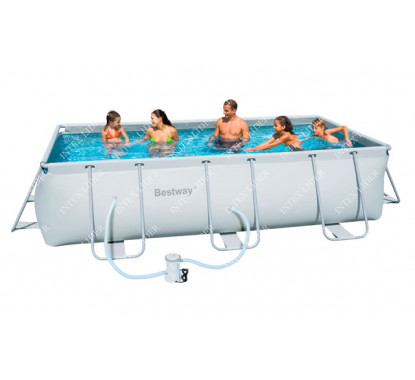 56251 Каркасный бассейн Bestway 404х201х100см прямоугольный