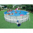 28332  Каркасный бассейн Ultra Frame Pool Intex 549х132см (скорость потока воды в насосе-7,9м3/ч) 28332 / 28336